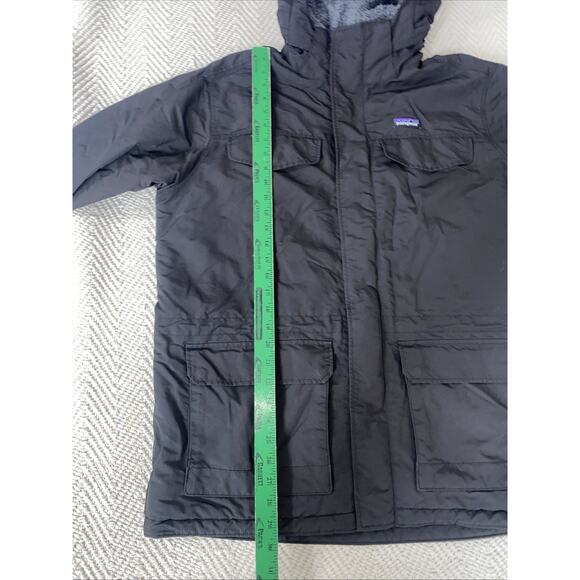 Patagonia Black XL Men Isthmus Fleece Lined Parka Jacket Coat wearever #27021 - Picture 3 of 9